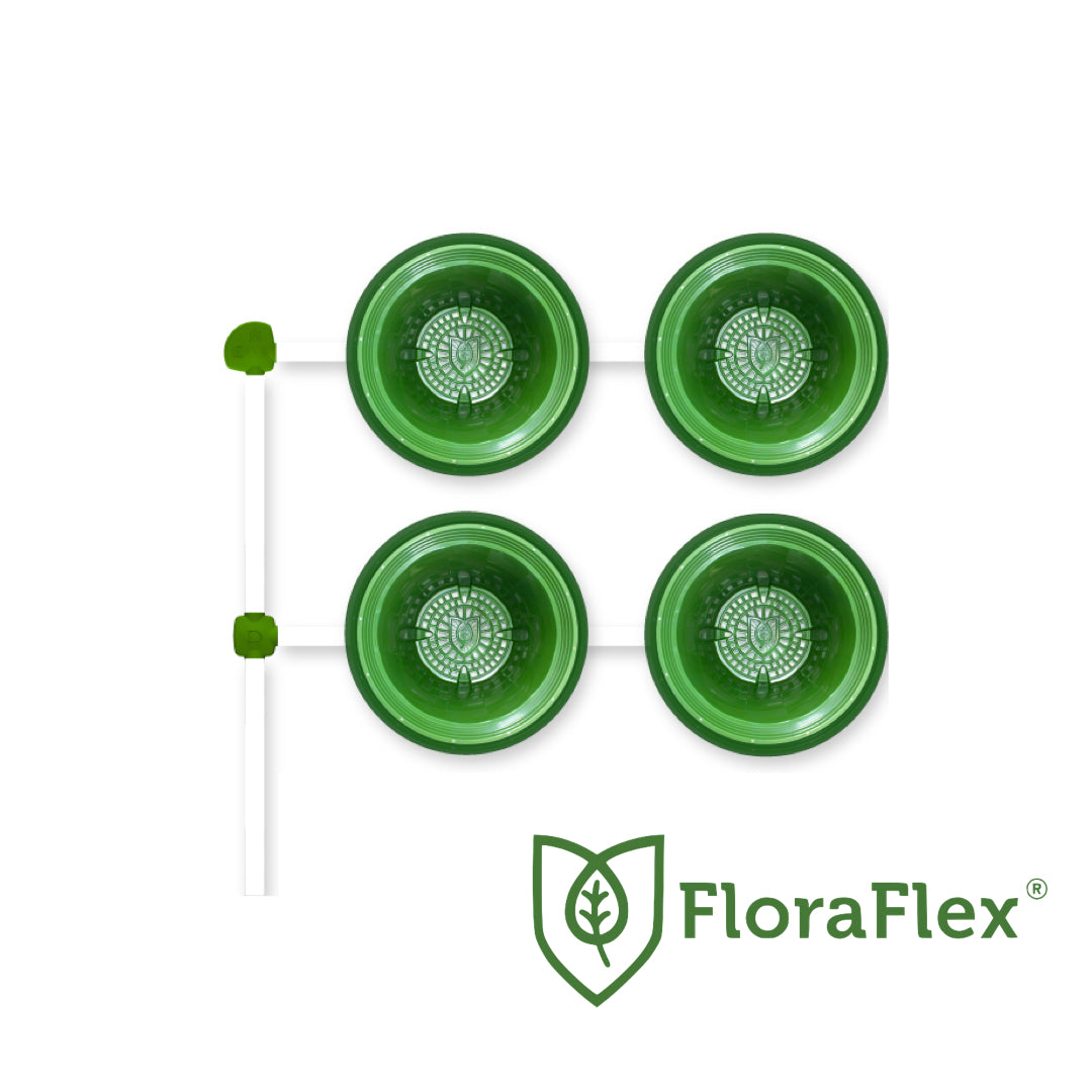 FloraFlex - 4 Pot Pro Platform/Pot Drainage Kit