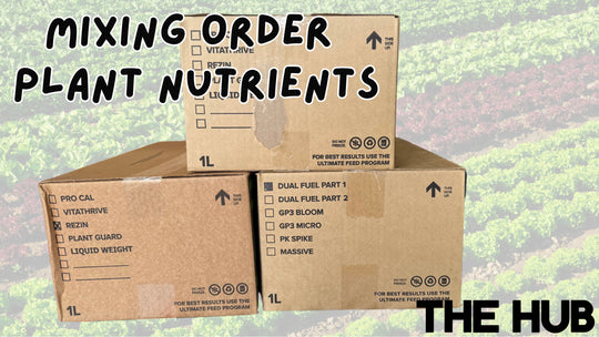 Mixing Nutrients: Mixing Order
