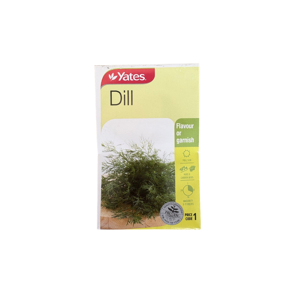 Yates - Seed Pack Dill