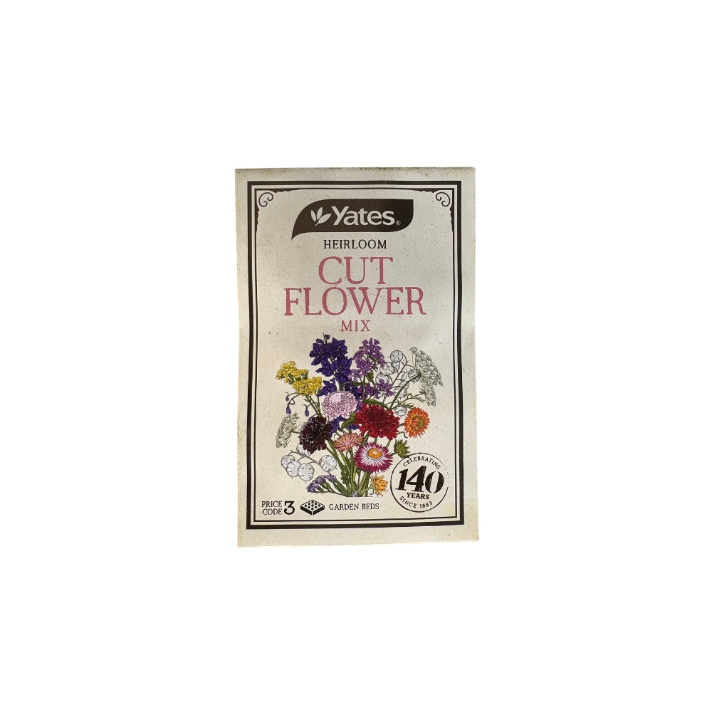 Yates - Seed Pack Cut Flowers Mix Heirloom