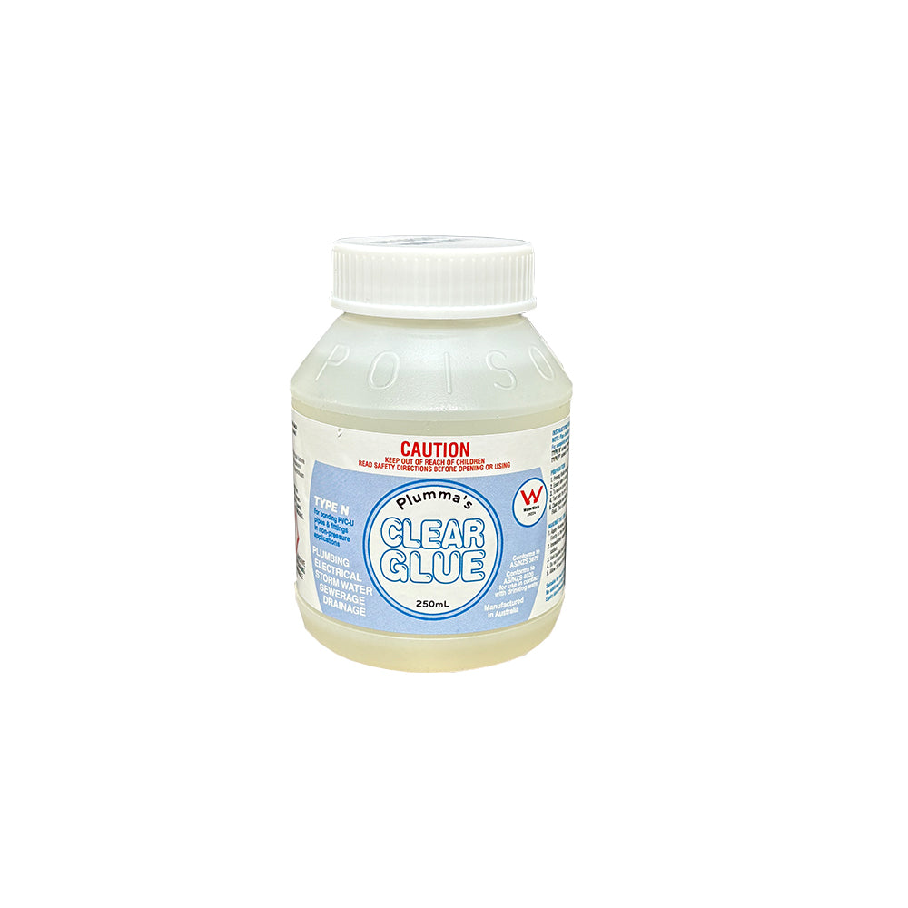 PVC Pipe Adhesive Clear Solvent Cement - 250g