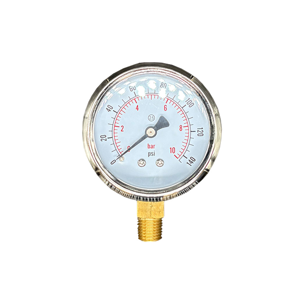 Pressure Gauge - Steel Bottom Entry