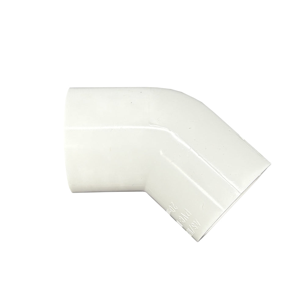 PVC - 45 Degree Elbow 20mm / 3/4"
