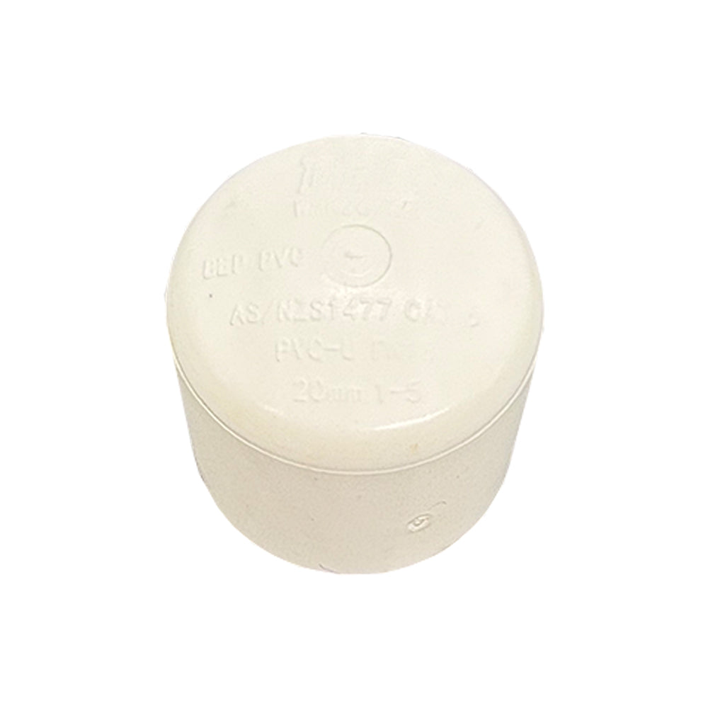 PVC - End Cap 20mm / 3/4"