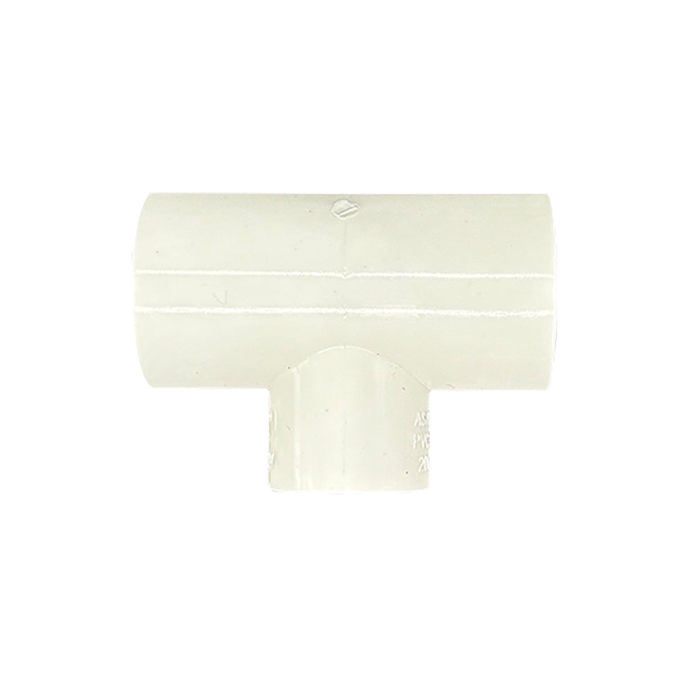 PVC - Female Reducing Tee Piece 15mm x 20mm / 3/4"