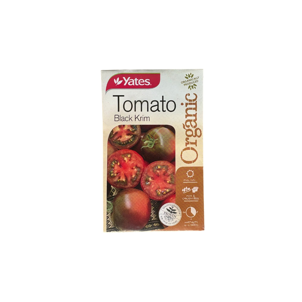 Yates - Seed Pack Tomato Black Krim Organic