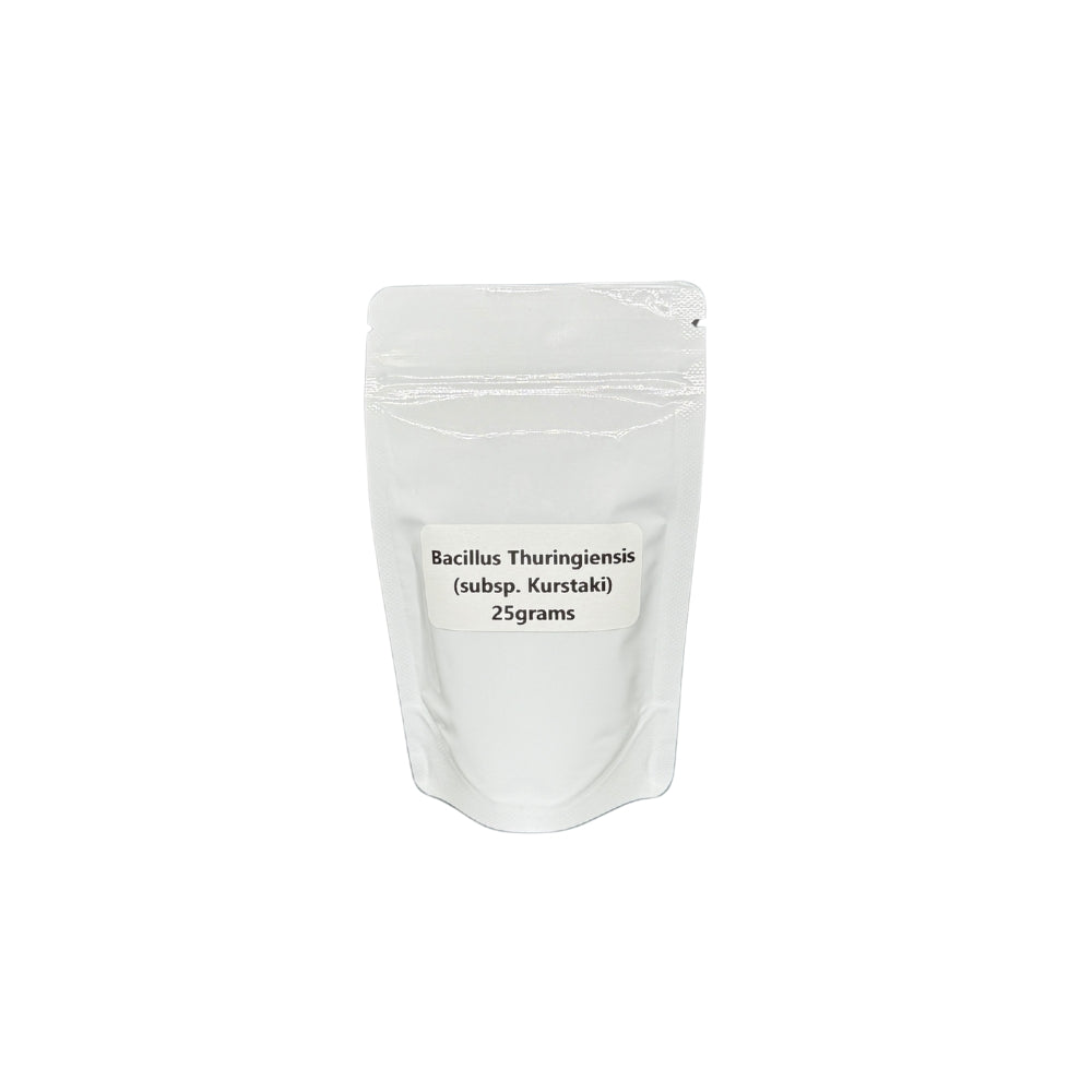 Bacillus Thuringiensis Kurstaki - 25g Pouch