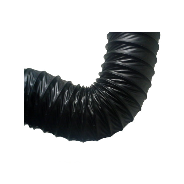 250mm x 5m Wire Core Black Ducting