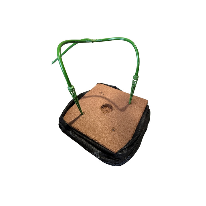8 Plant Automatic Watering Kit - Pvc Manifold with Floraflex Bubbler Drippers & 2gal Floraflex Quickfill Coco Bags