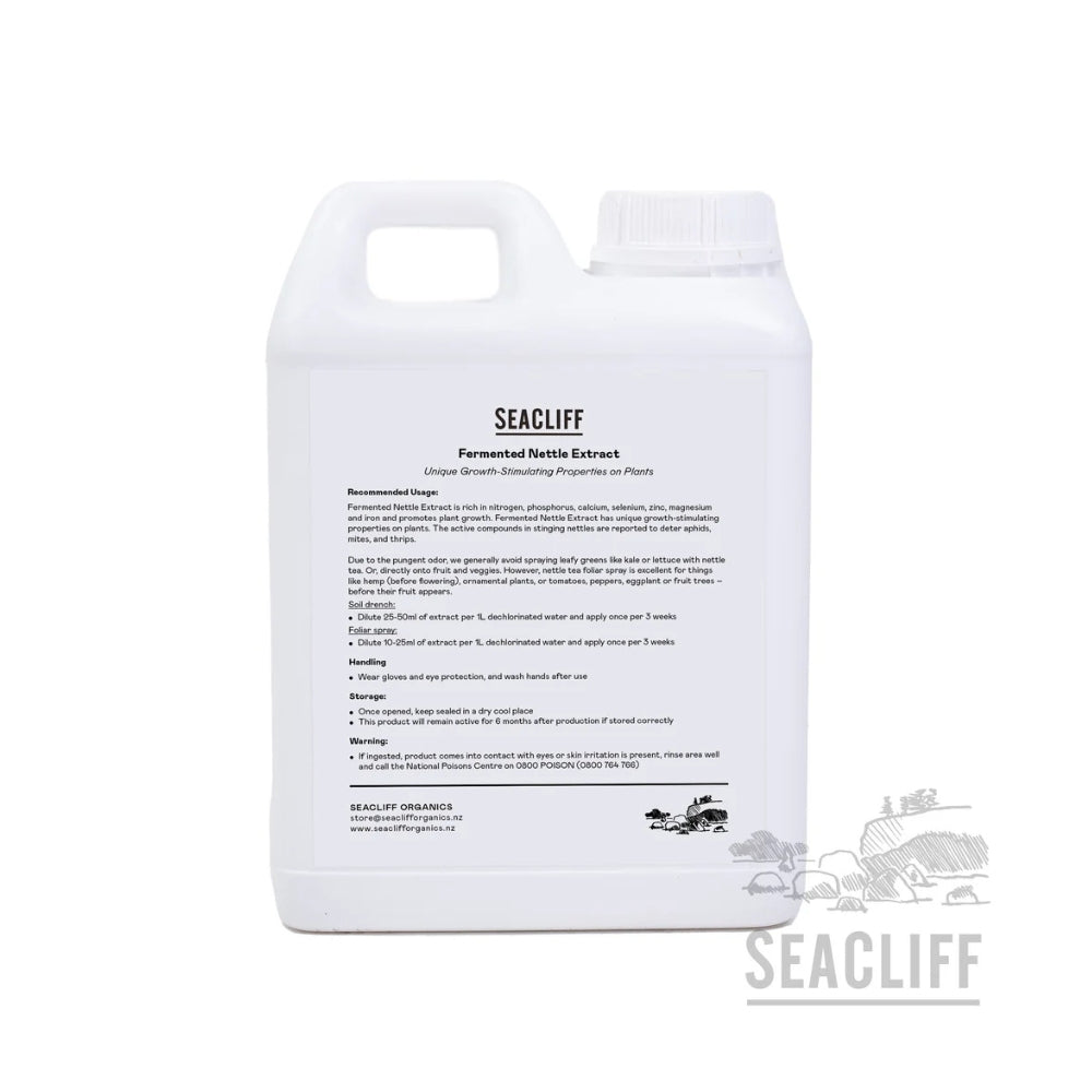 Seacliff Organics - Fermented Nettle Extract 1 litre