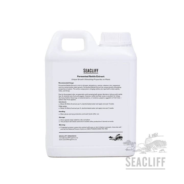 Seacliff Organics - Fermented Nettle Extract 1 litre