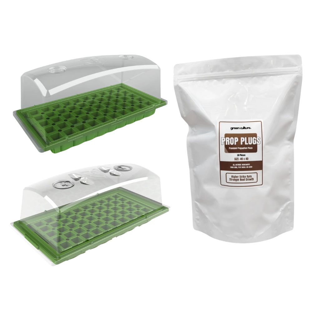 Floraflex Dome + Green Culture Props Plugs Bundle