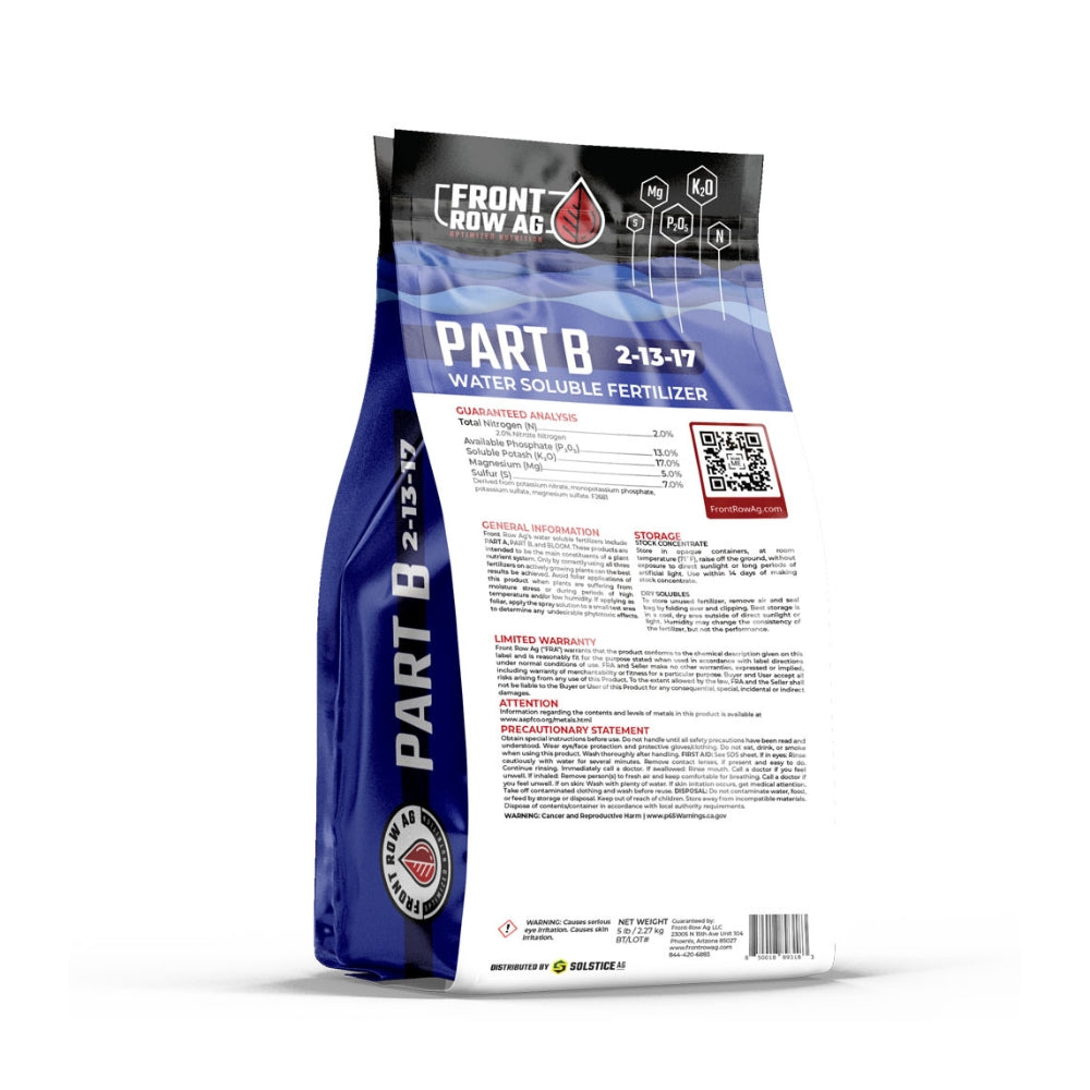 Front Row Ag - Part B 2.5lbs