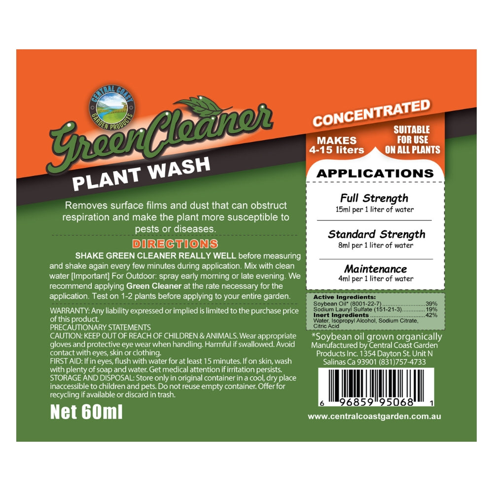 Central Coast - Green Cleaner