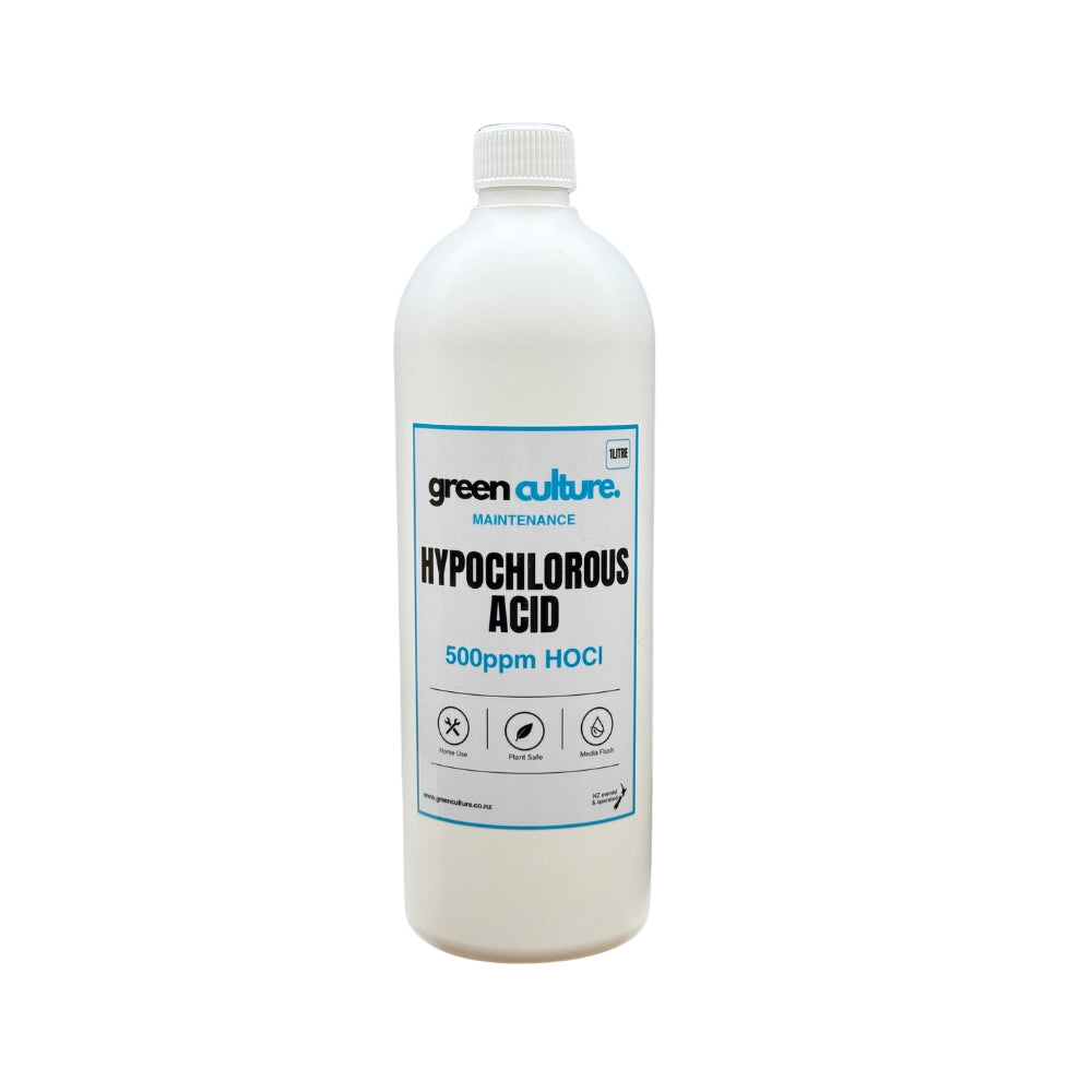 Green Culture - Hypochlorous Acid 500ppm 1litre