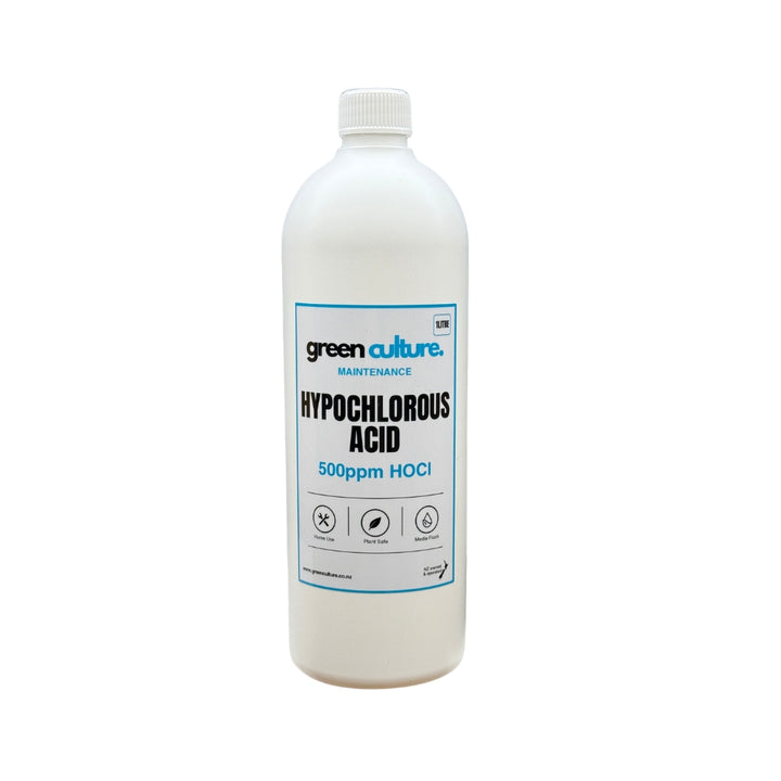 Green Culture - Hypochlorous Acid 500ppm 1litre