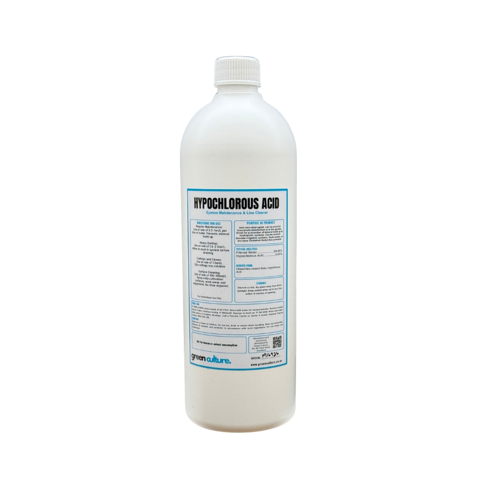 Green Culture - Hypochlorous Acid 500ppm 1litre