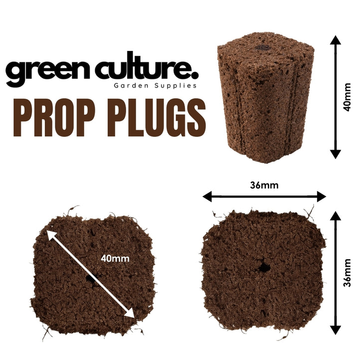 Green Culture - Prop Plugs (30) Pack Organic Based