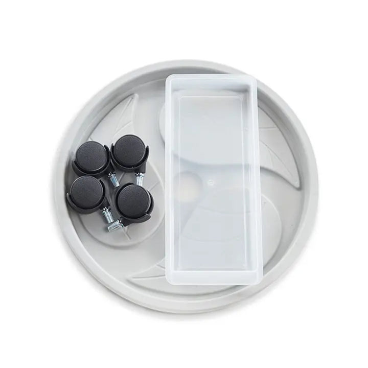 Plastic Rolling Saucer - 24cm