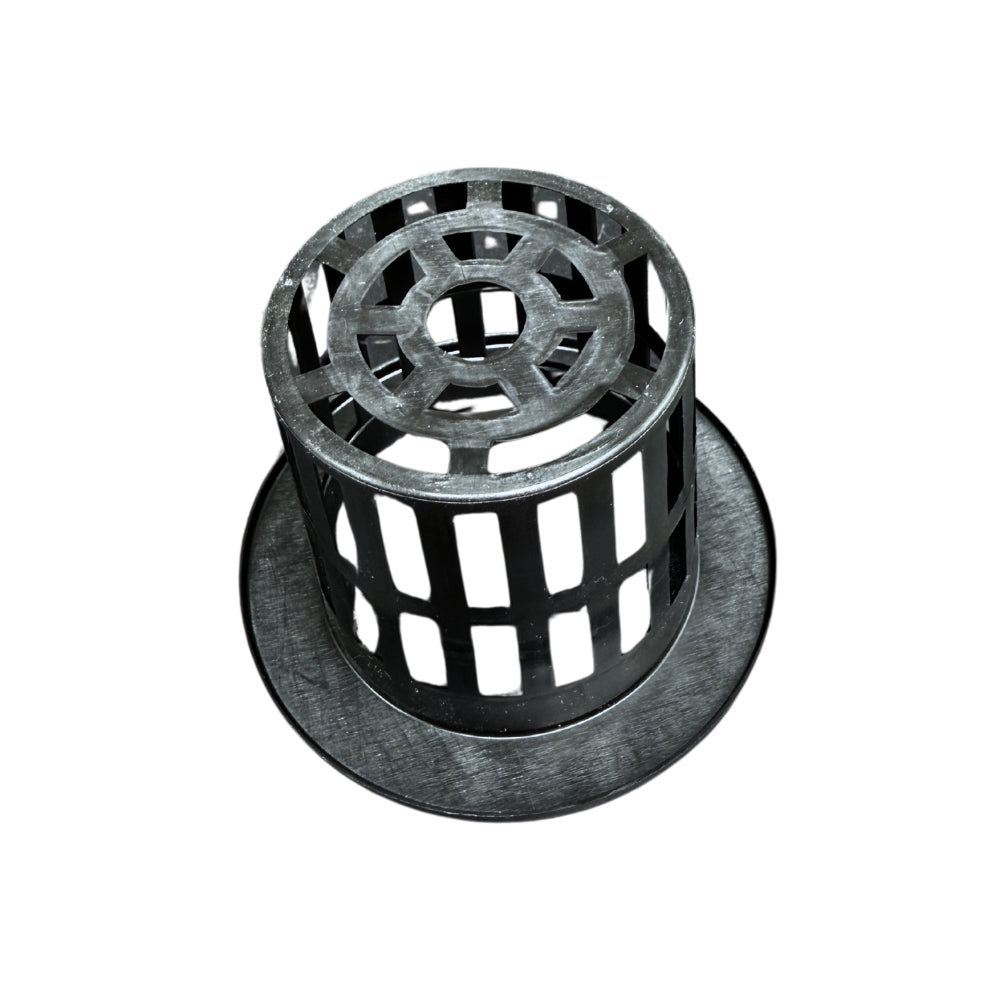 Hydroponic Mesh Cups - 70mm Black
