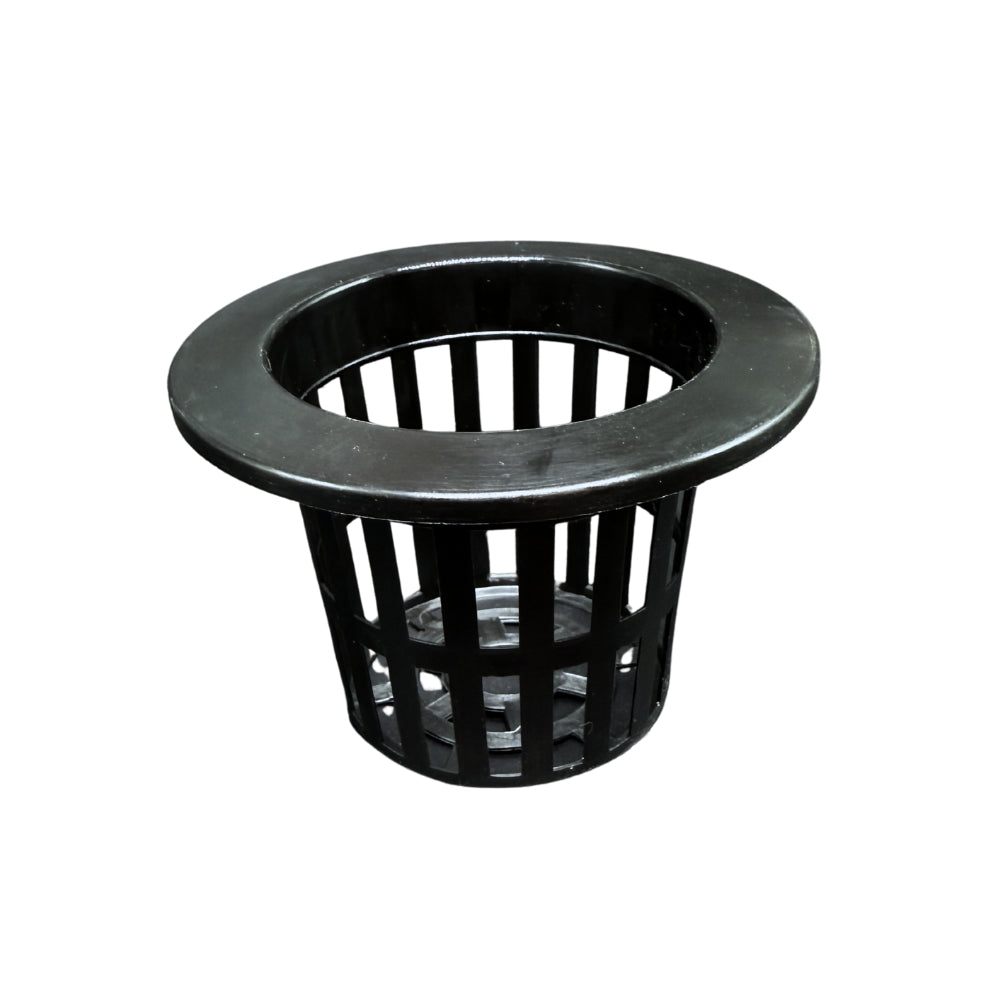 Hydroponic Mesh Cups - 70mm Black