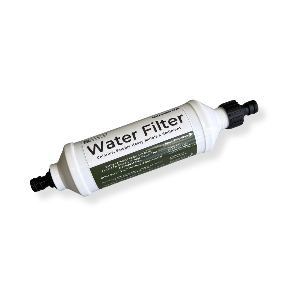 Growers Hub - Inline Water Filter 9"