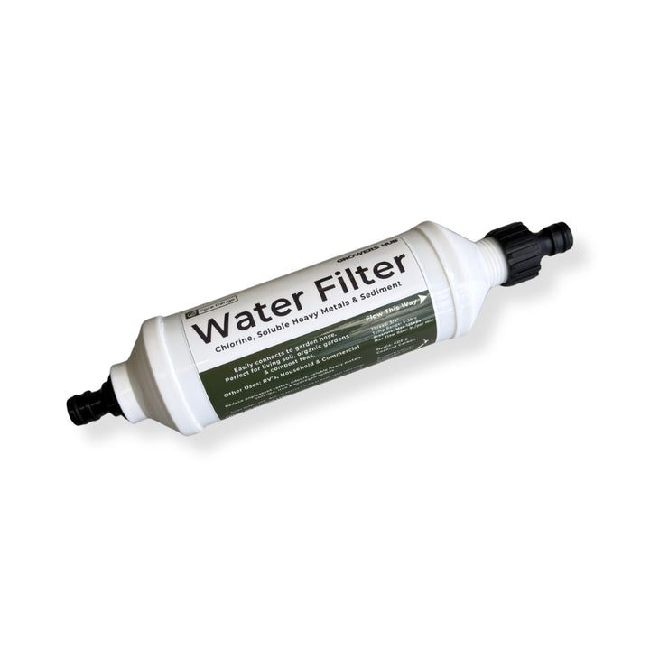 Growers Hub - Inline Water Filter 9"
