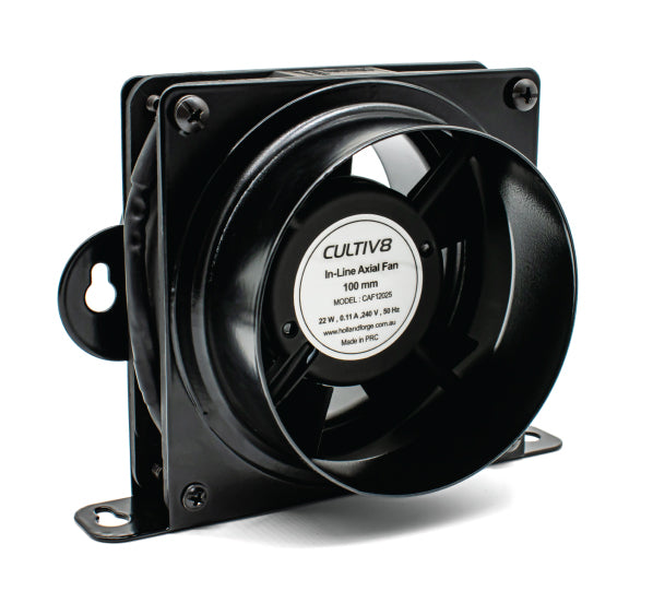 Cultiv8 100mm Inline Fan - Steel Ball Bearing