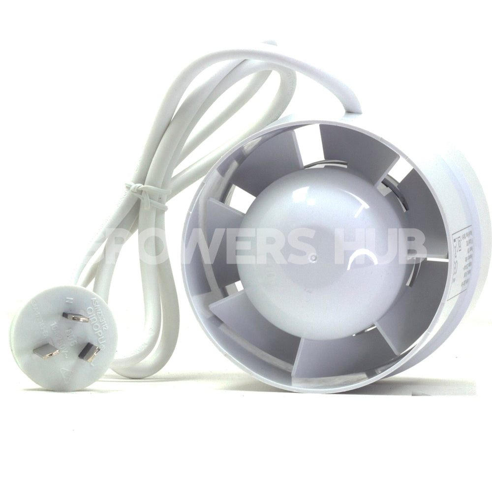 Inline Booster Fan - 100mm