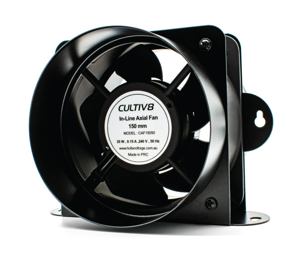 Cultiv8 150mm Inline Fan - Steel Ball Bearing