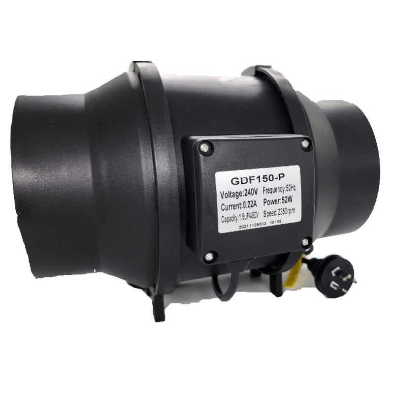 Cultiv8 Inline Mixed Flow Fan - 150mm