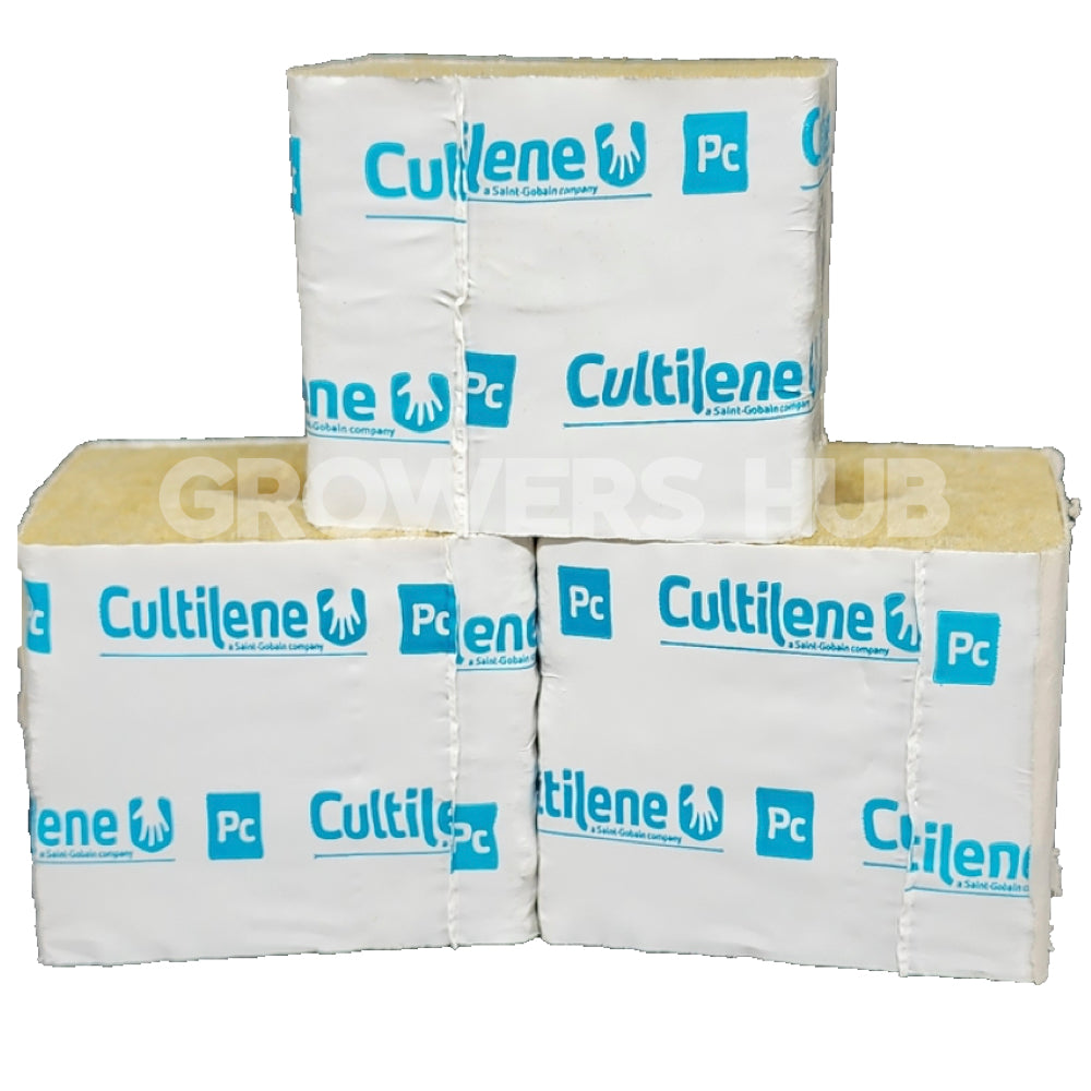 Cultilene - Rockwool Cube 75mm x 75mm w/Hole
