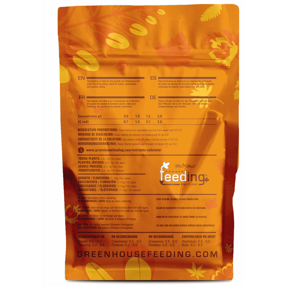 Green House Feeding - Short Flowering Powder