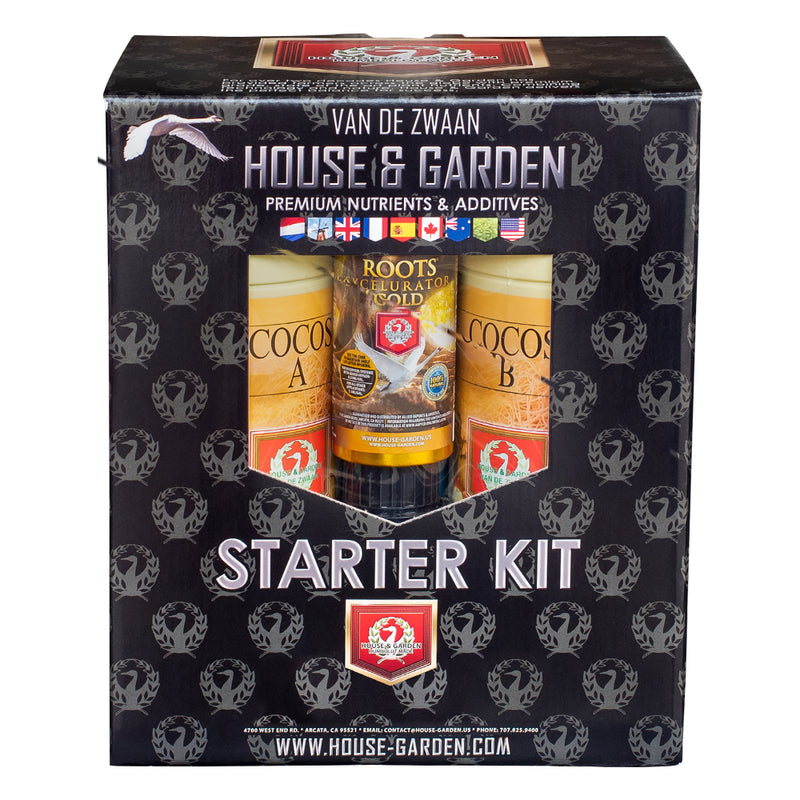 House & Garden Starter Kit Soil/Coco/Hydro