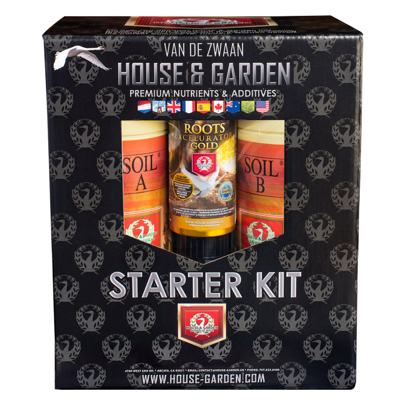 House & Garden Starter Kit Soil/Coco/Hydro