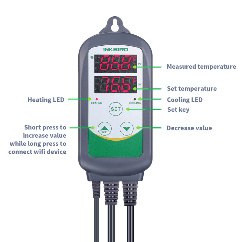 InkBird - ITC 308 (WIFI) Temperature Controller