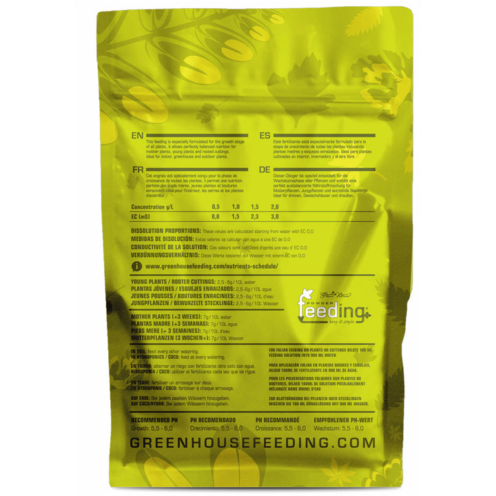 Green House Feeding - Grow Powder