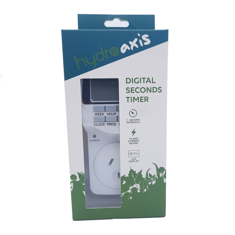 Hydro Axis Digital Seconds Timer