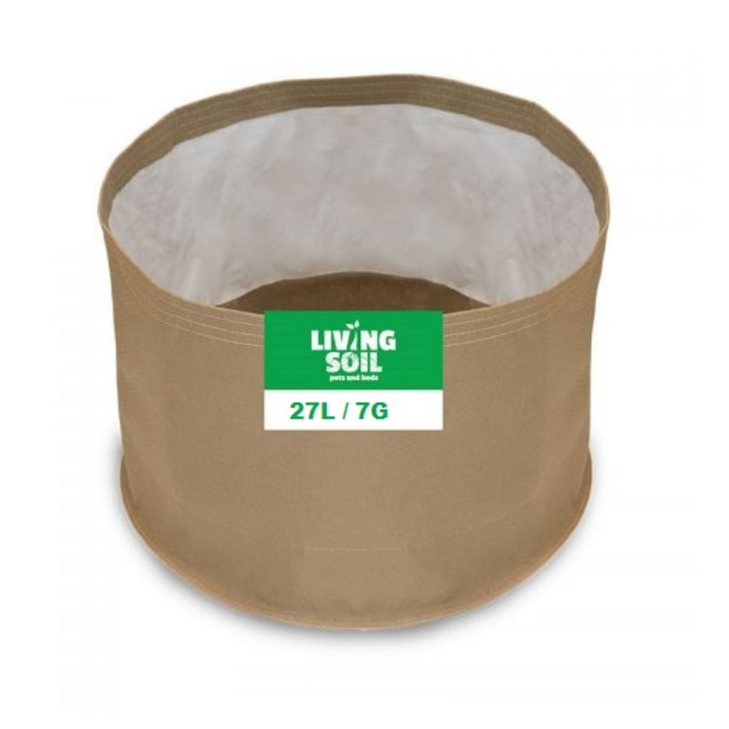 Nutrifield Grass Roots Fabric Pots - Living Soil