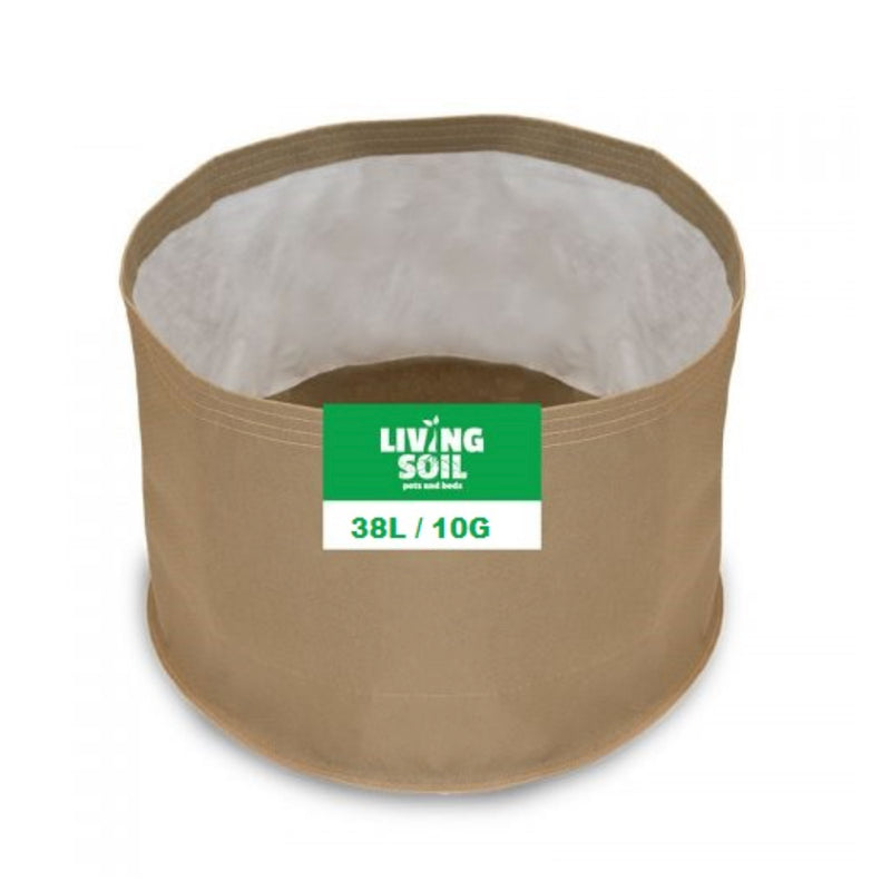 Nutrifield Grass Roots Fabric Pots - Living Soil