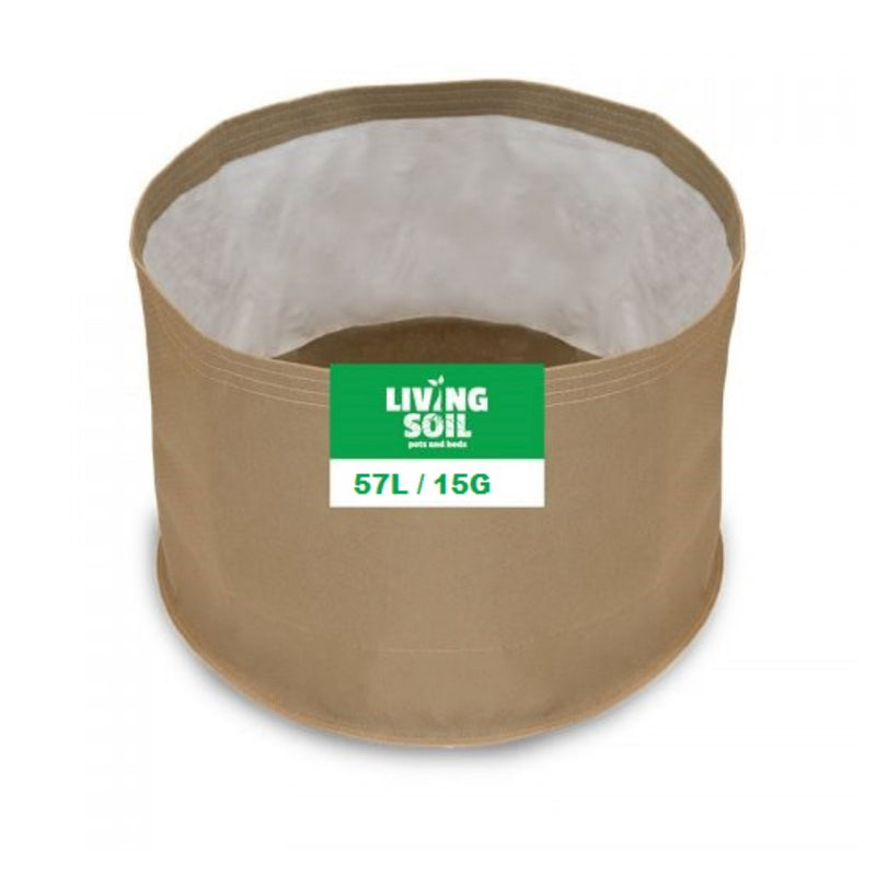 Nutrifield Grass Roots Fabric Pots - Living Soil