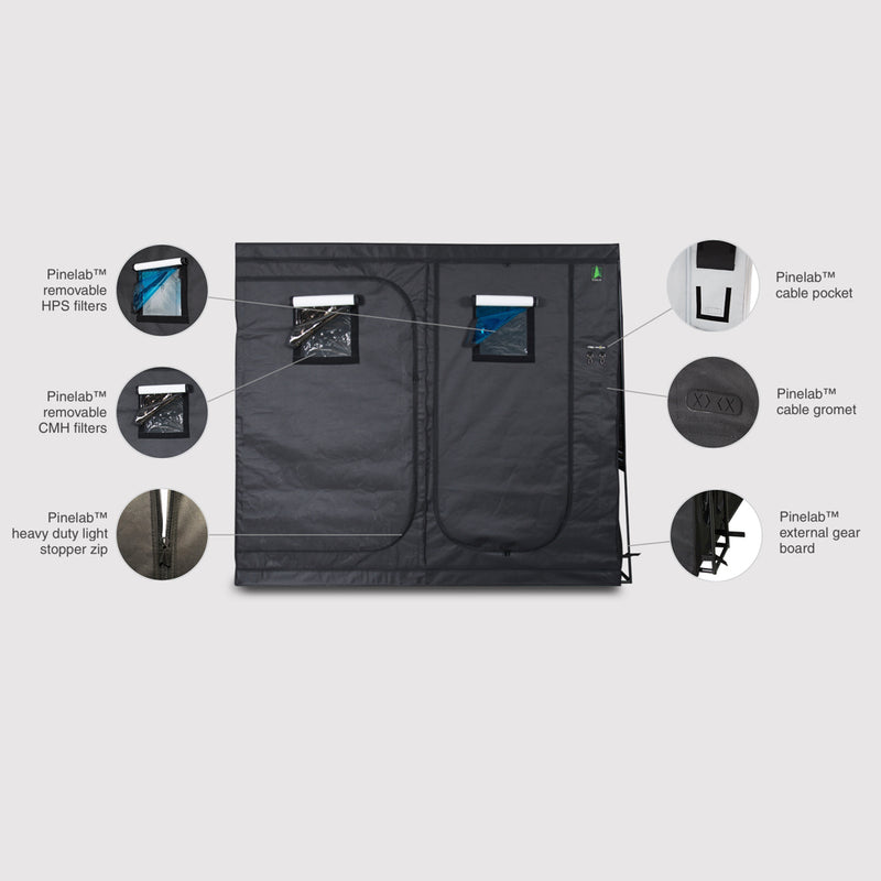 Pinelab - Premium Grow Tent 4x8ft (1.2m x 2.4m)
