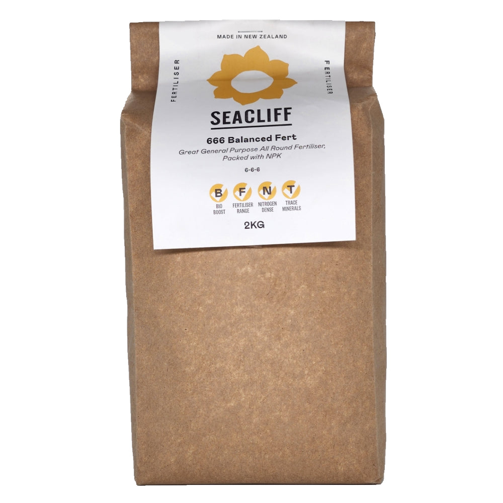 Seacliff Organics - 666 Balanced Fertiliser 2kg